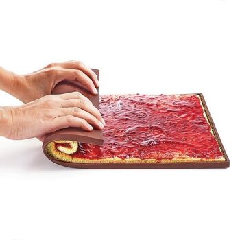 Flexi’plaque de pâtisserie à rebords en silicone 36,5 cm Mathon 3