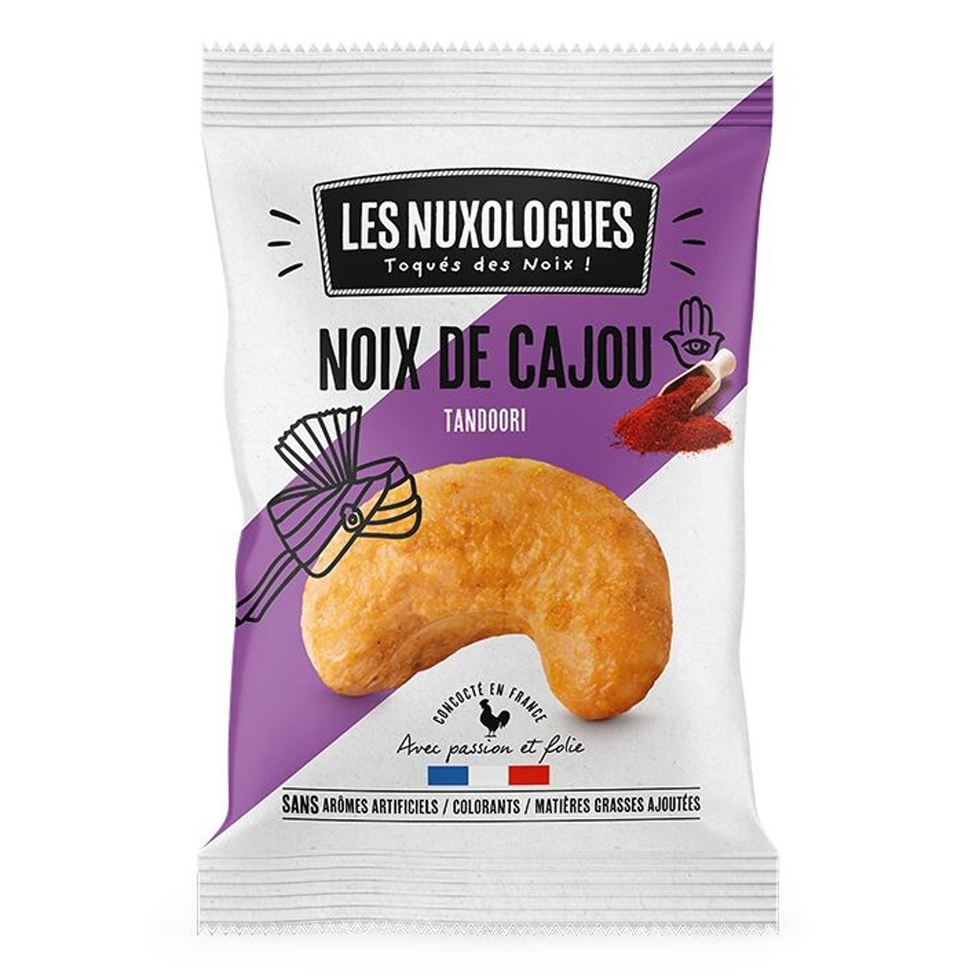 NOIX DE CAJOU GRILLEES SALEES - day by day