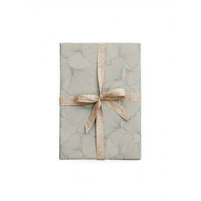 WRAPPING PAPER "GINKGO LEAVES", Packungen a 2 Blatt