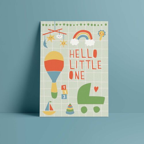 Postkarte // Hello little One