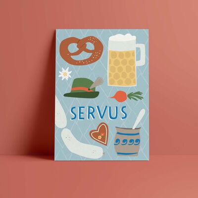 Postcard // Servus