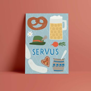 Carte postale // Servus