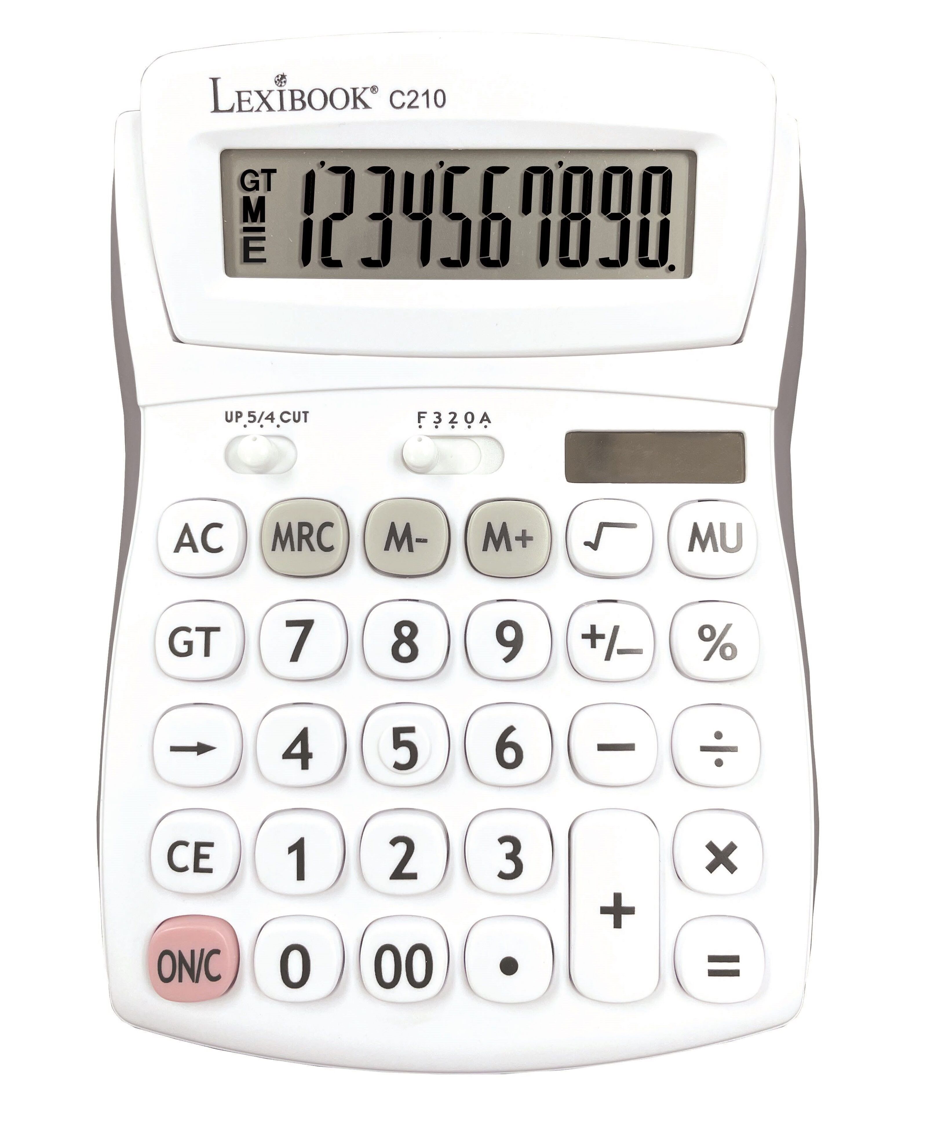Achat Calculatrice de Bureau 10 Chiffres avec Écran à Angle Ajustable et  Finition Rubber en gros