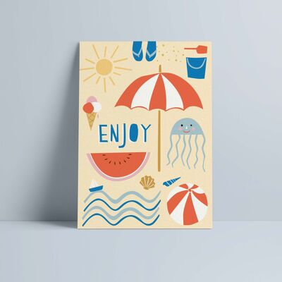 Postkarte // Enjoy