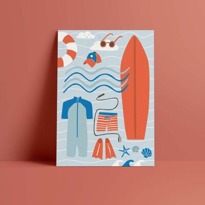 Postcard // Surfers
