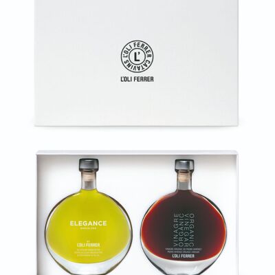 A.O.V.E ELEGANCE BARCELONA + VINAIGRE BIO DE PEDRO XIMÉNEZ L'Oli Ferrer