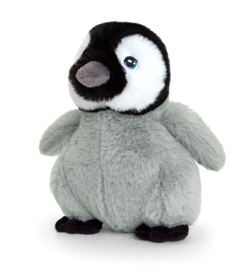 Peluche Bébé pingouin 18cm - KEELECO
