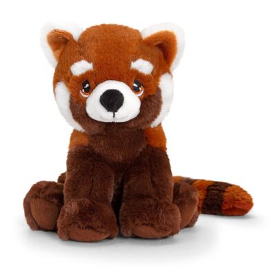 Peluche Panda Rosso 18cm - KEELECO