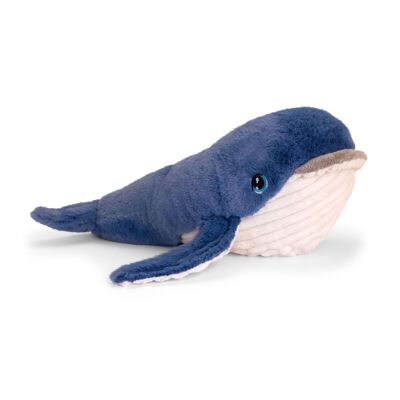 Whale soft toy 25cm - KEELECO