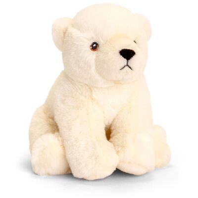 Peluche orso polare 18cm - KEELECO