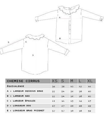 Chemise Cirrus Craie 5