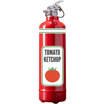 Tomato Ketchup Rouge Extincteur/ Fire extinguisher / Feuerlöscher 1