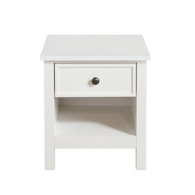 Single Drawer Bedside Table with Changeable Handles