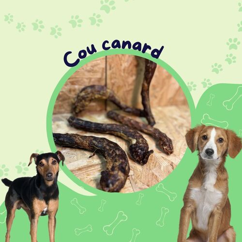 Cou Canard ( Sachet 1kg) / Friandise chien