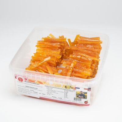 Candied orange peel strips 1 kg