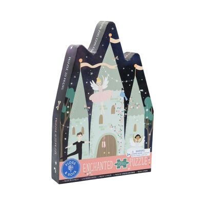 42P6326 - Puzzle incantato a forma di "castello" da 20 pezzi con scatola sagomata