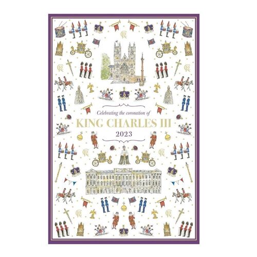 King Charles III Collection -  Tea Towel 100% Cotton