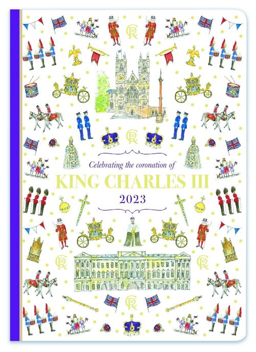 King Charles III Collection - A5 Softbound Notebook
