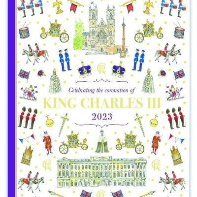 Collection Roi Charles III - Carnet A5 à reliure souple