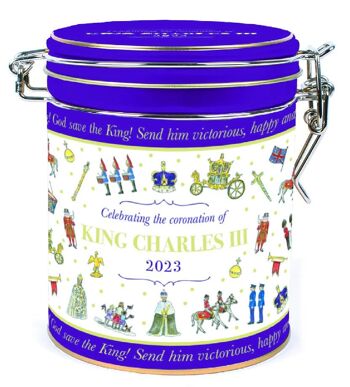 Collection King Charles III – Cylindre de thé – 60 g (30 ct)