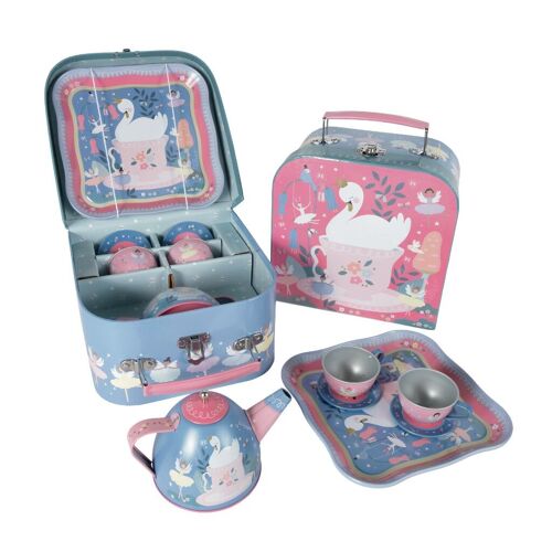 43P6396 Enchanted 7pc Tea Set