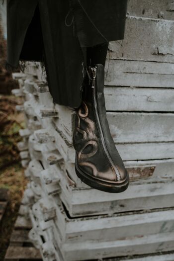 Chaussures en cuir femme Gillian AW23 PAPUCEI 2