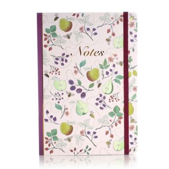 Carnet de notes British Fruits A5 à reliure souple 1