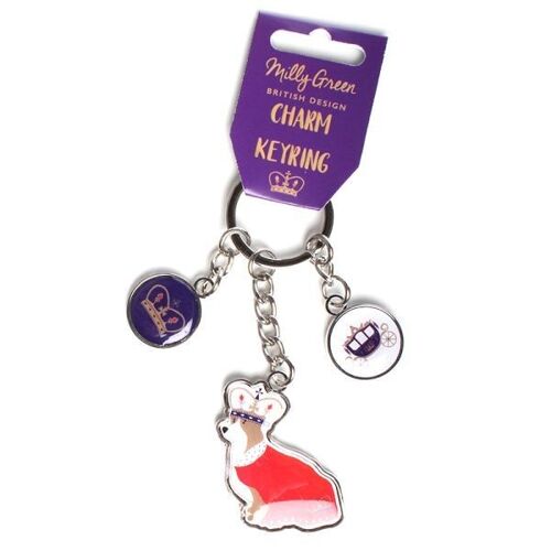 Royal Charm Keyring