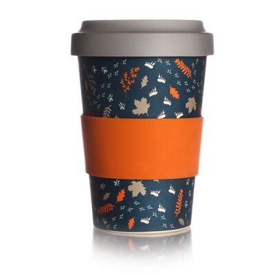 Tasse de voyage Woodland Floor en fibre de bambou écologique 17 oz