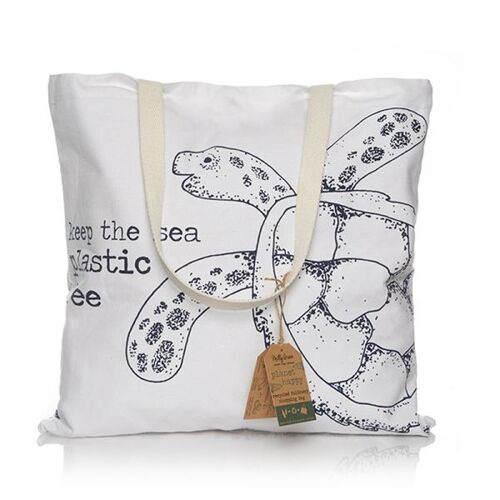 Ocean Large Shopper - 100% Recycled Cotton