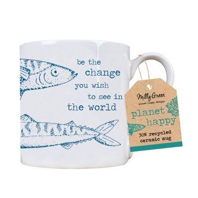 Taza Ocean 14oz - 30% Cerámica Reciclada