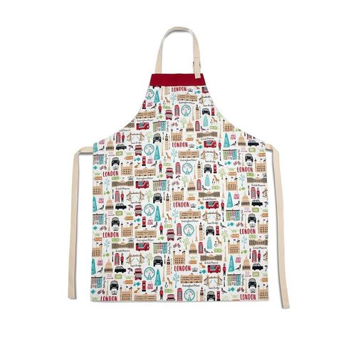 London Adventures Apron - 100% Recycled Cotton
