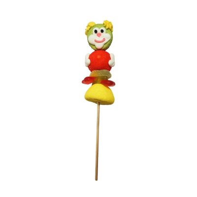 Skewer clown mix lollipops