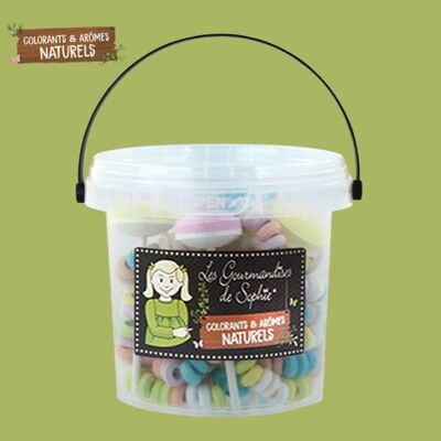 Candies - Bucket Necklaces and dextrose lollipops