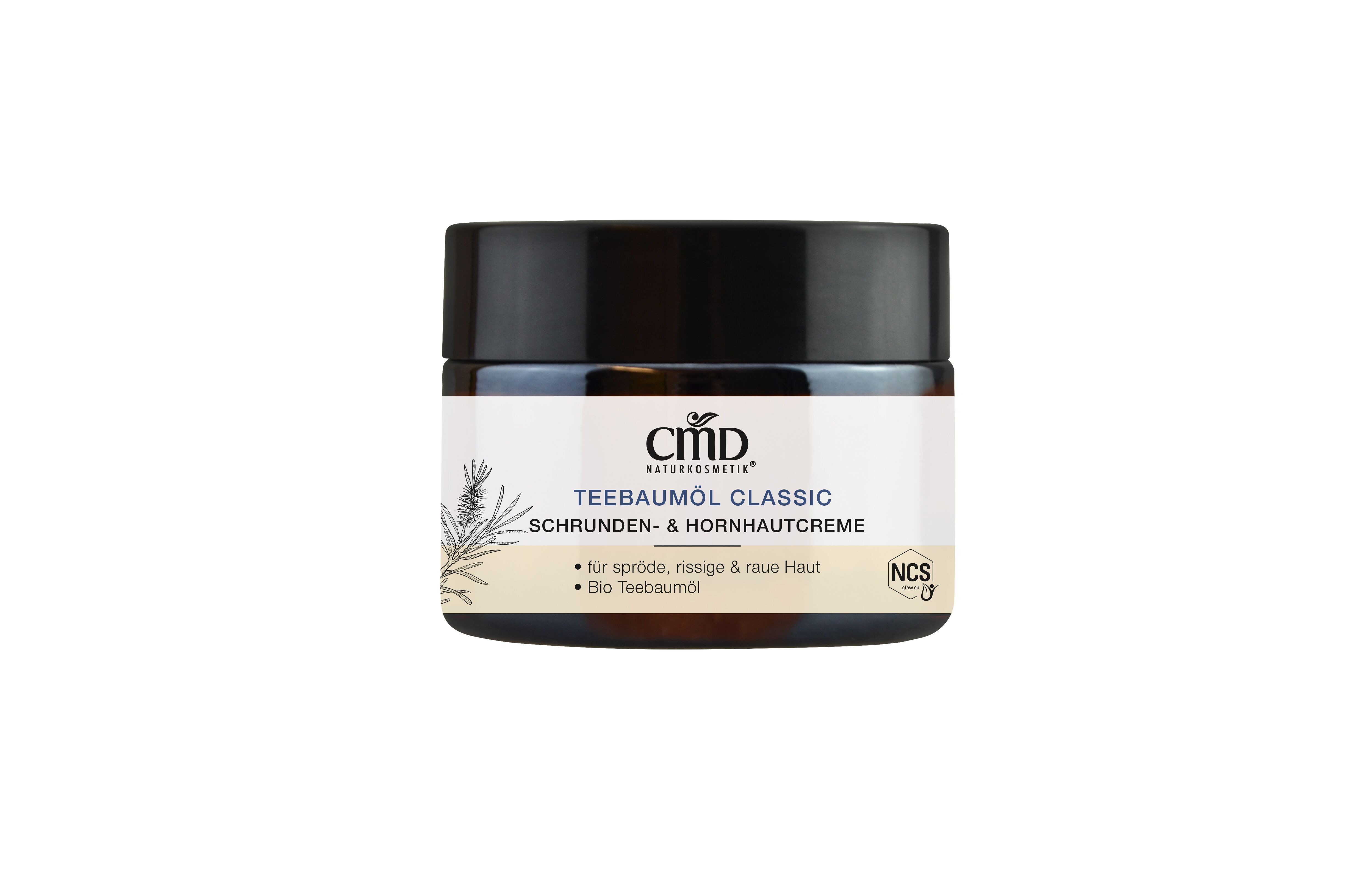 Crema de grietas y callos de aceite de árbol de té 50 ml