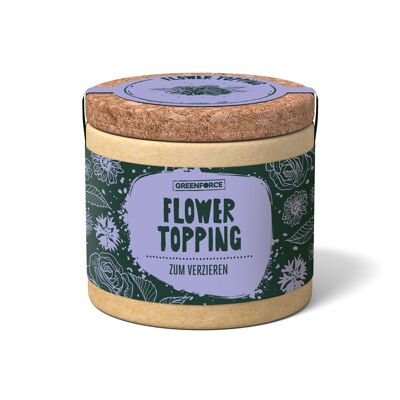 Essbare Blütenmischung 10g | Flower Topping zum Backen & Verzieren | getrocknete Blüten mit Ringelblumen