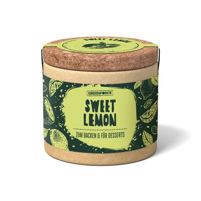 Sweet Lemon Gewürz 70g | Zitronen Gewürzmischung zum Backen & Verfeinern | Mit Kurkuma & Ingwer, Salzfrei & ohne Zusatz von Allergenen