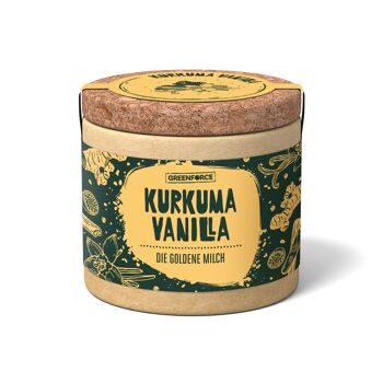 Curcuma Vanille Épice 70g | Mélange d'épices 100% naturel pour Golden Milk | convient également aux végétaliens et végétariens 1