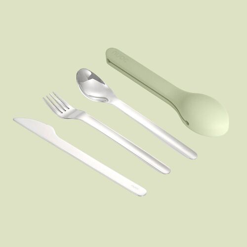 NORIE / set de cubiertos de acero inox