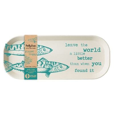 Ocean Bamboo 12" Narrow Tray