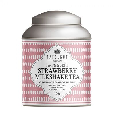 BIO STRAWBERRY MILKSHAKE TEA - DE- ÖKO- 001 - Dosen