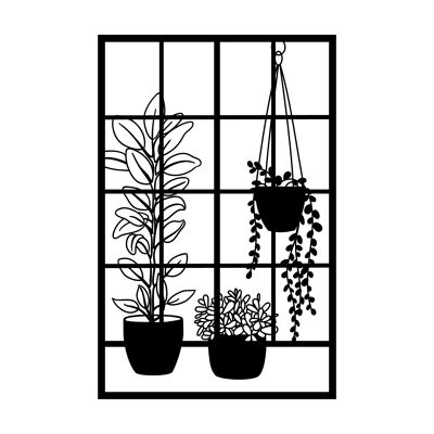 GERAHMT | Pflanzenfenster | A3