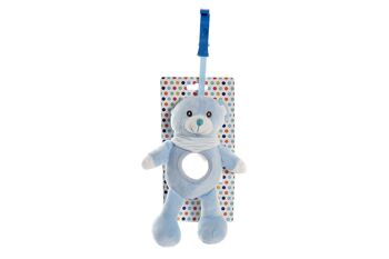 PELUCHE POLYESTER 19X7X24 OURS 3 ASSORTIS. BE192103 4