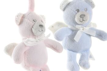 PELUCHE POLYESTER 13X6X40 OURS 2 ASSORTIS. BE199780 3