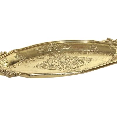 RESIN TRAY 42,3X18X4,8 GOLDEN BD190275
