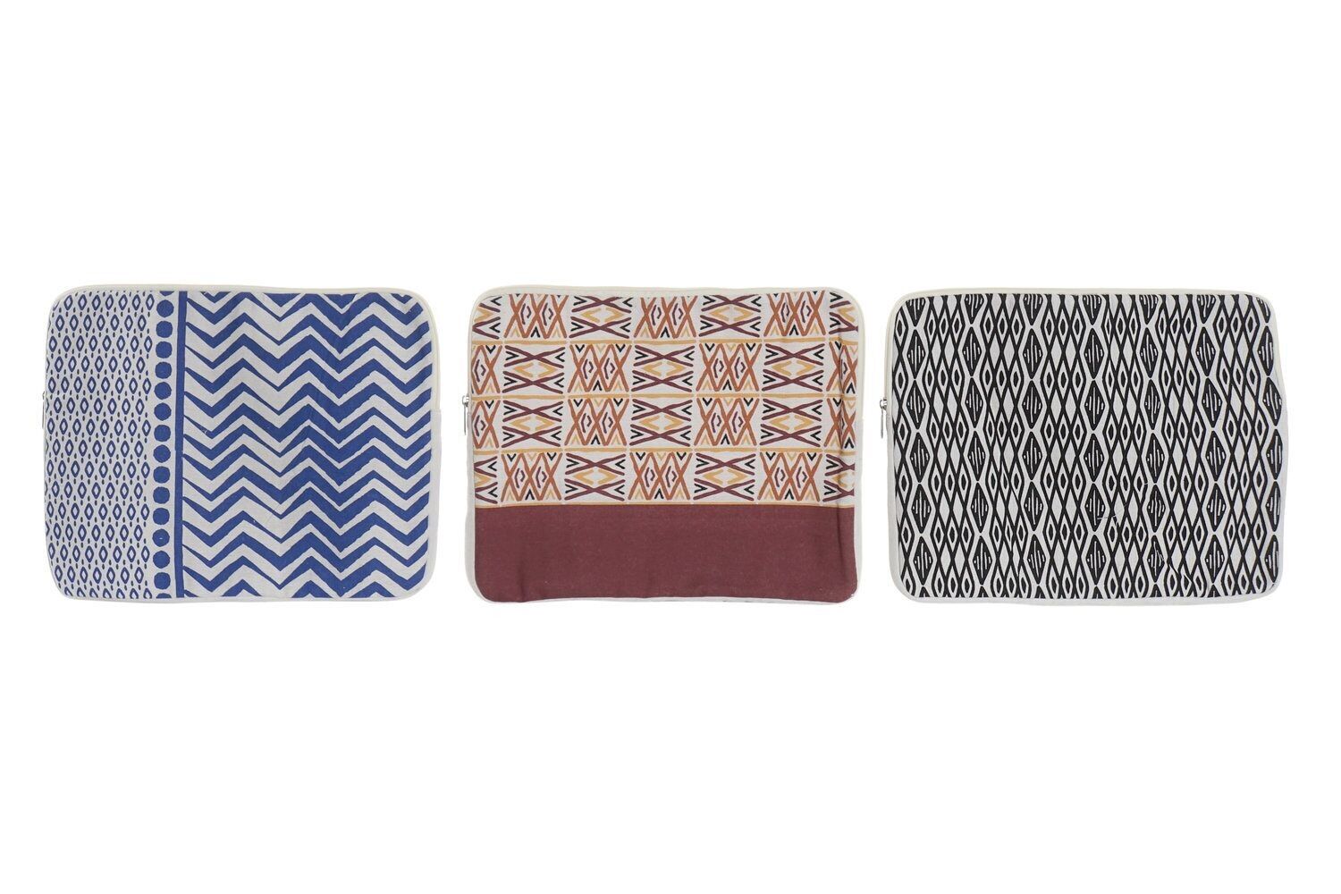 PORTA IPAD TELA 36X2X28 TABLET ETNICO 3 ASSORTIMENTI. BO172599