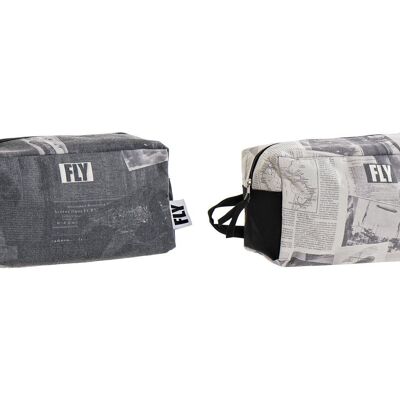 SAC TOILE 25X11X13 2 ASSORTIMENTS. BO187517