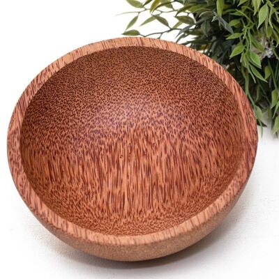 Coconut wood salad bowl/18*6cm