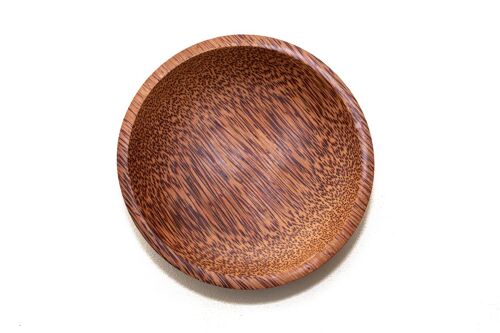 Plato redondo madera de coco/ 18 cm diámetro
