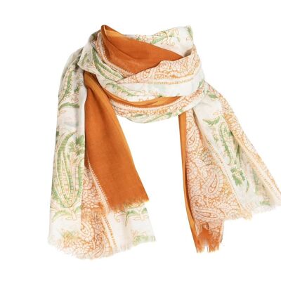 FOULARD COTONE 100X180 SENAPE BO206423
